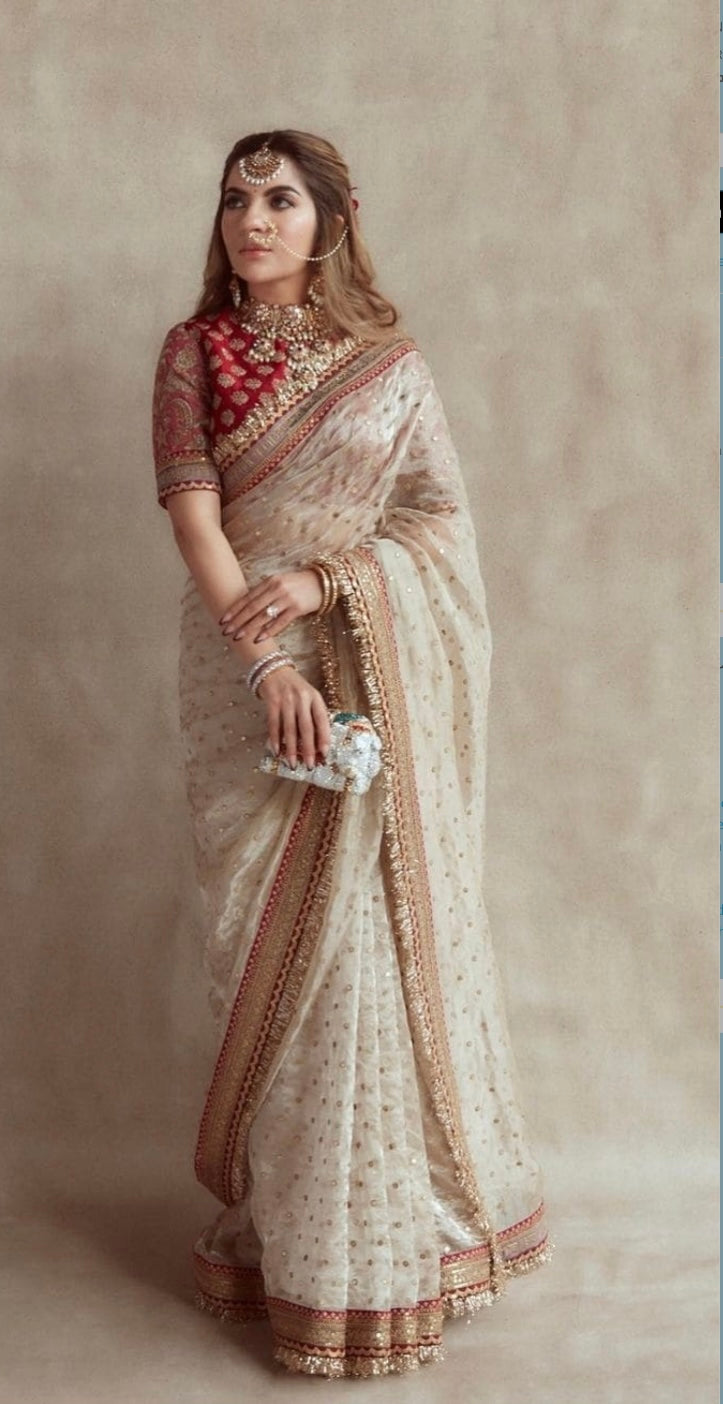 Sabyasachi inspired Maheswari saree