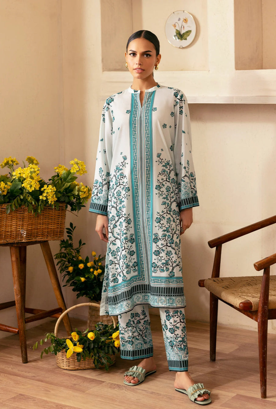 Sahar Selene-2PC (UNSTITCHED)