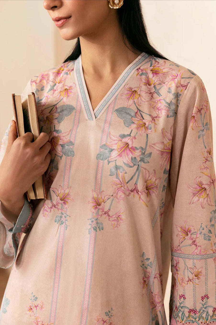 Sahar Selene- 2PC (UNSTITCHED )