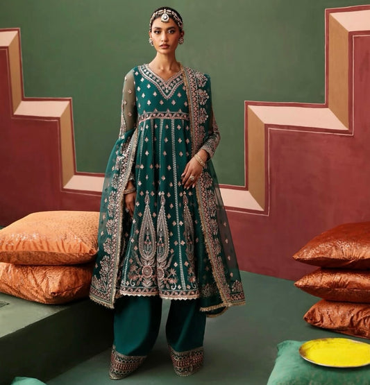 Shehnai by Afrozeh Unstitched Wedding Formal Collection