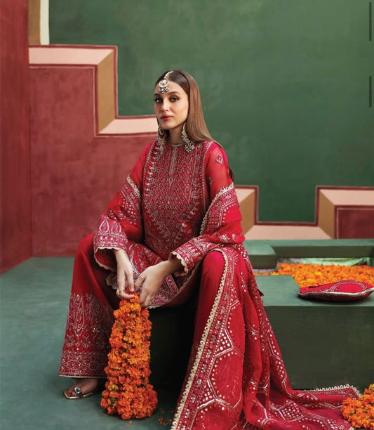 Shehnai by Afrozeh Unstitched Wedding Formal Collection