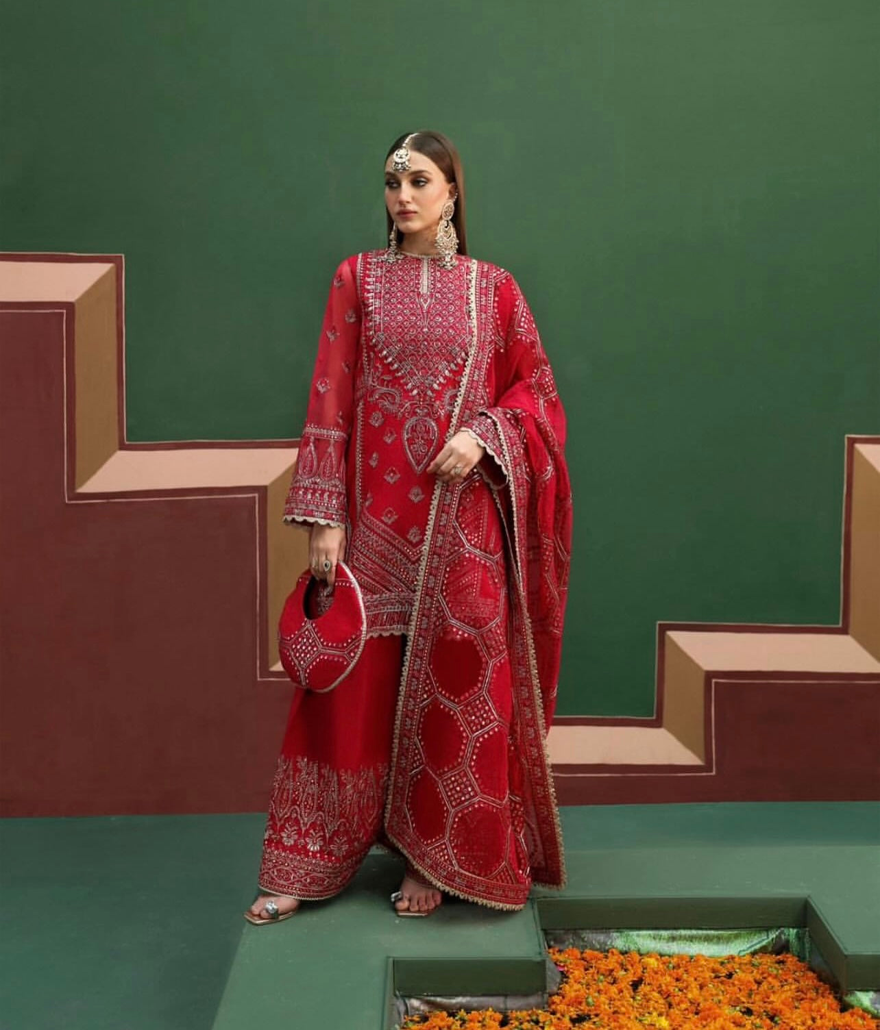 Shehnai by Afrozeh Unstitched Wedding Formal Collection